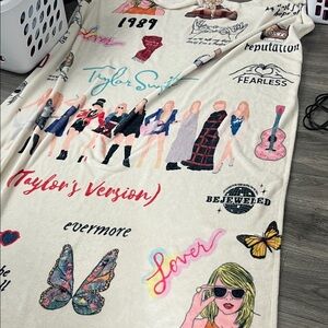 Taylor Swift Themed Blanket